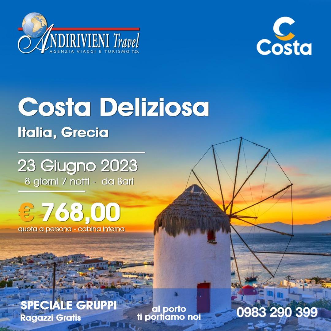 Costa Deliziosa - 23 giugno 2023